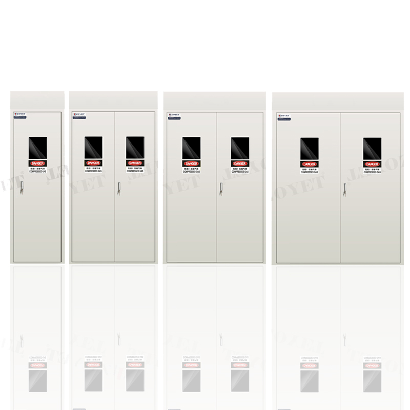【必读】氮气瓶必须存放在气瓶柜中(图1) 氮气气瓶柜