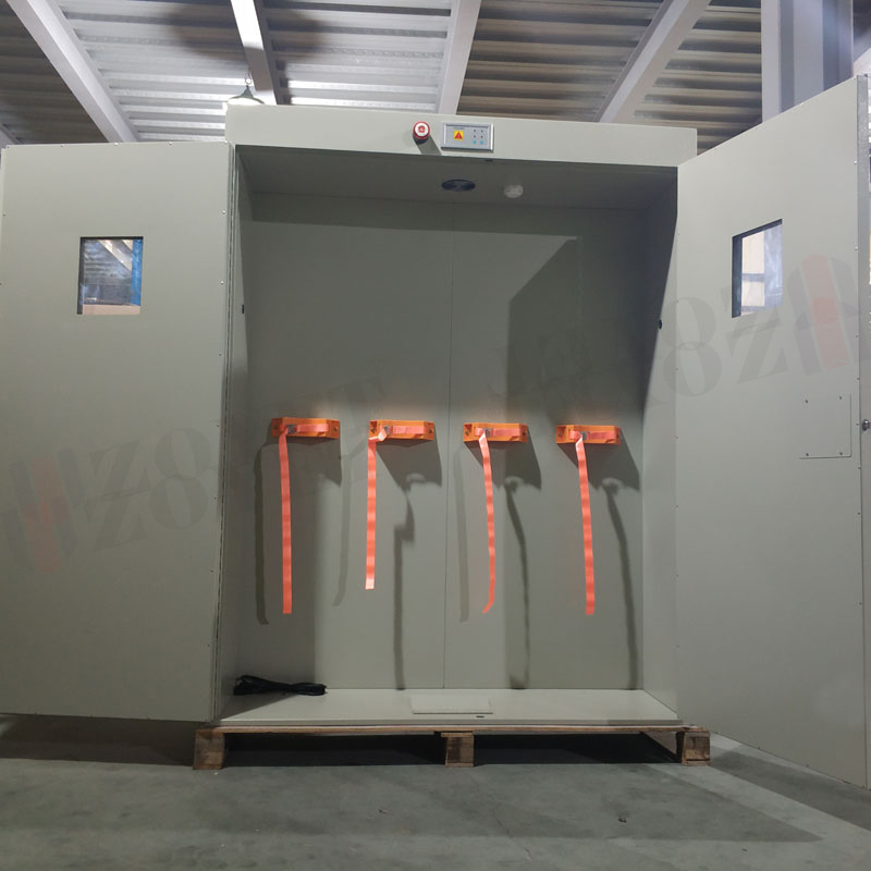 气瓶漏气报警柜相关介绍(图1) 四瓶气瓶漏气报警柜