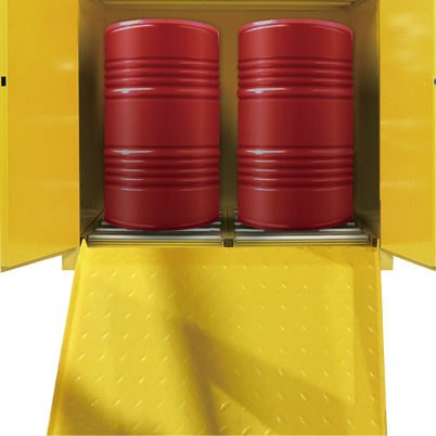 油桶防火柜(单桶)(图5) 油桶柜配套