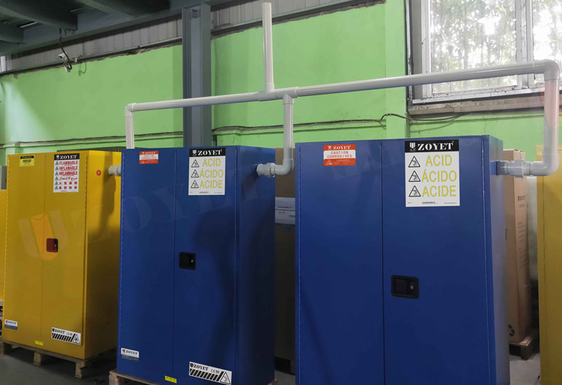 带有通风设施的化学品防爆柜 带有通风设施的化学品防爆柜