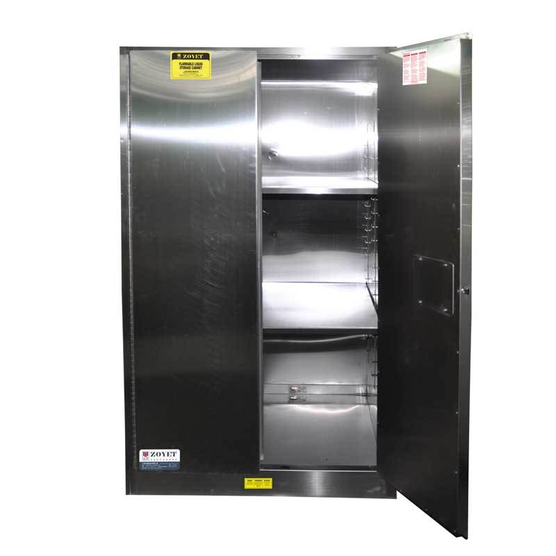 90加仑不锈钢防火柜 90加仑不锈钢防火柜